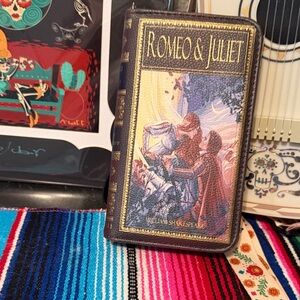 Romeo & Juliet Book Clutch
